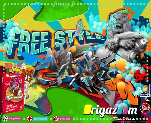 Toile graffiti Free Style 02