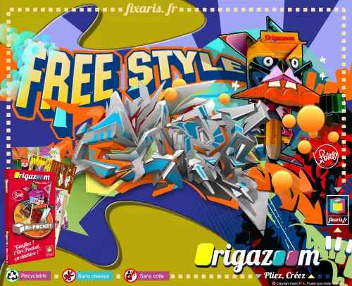 Toile graffiti Free Style 03