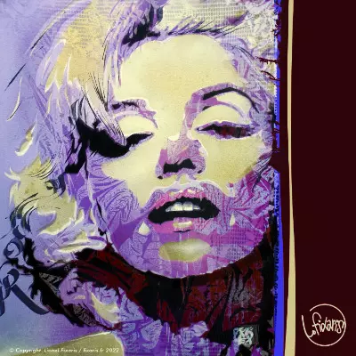 Toile Steet Art Marilyn 05