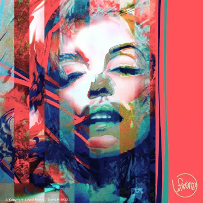 Toile Steet Art Marilyn 20