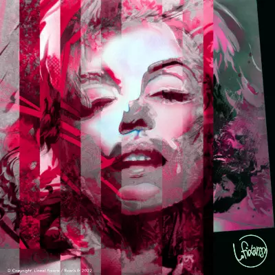 Toile Steet Art Marilyn 24