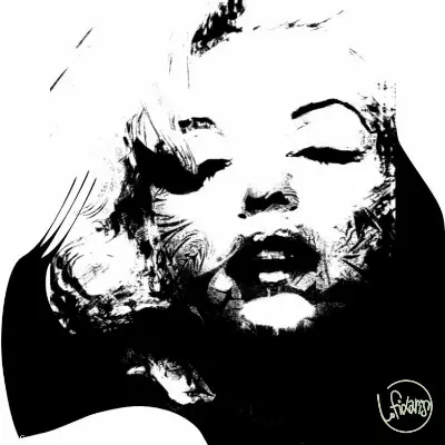 Toile Steet Art Marilyn 33